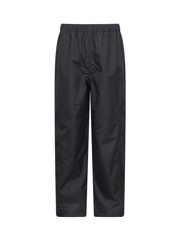 Mountain Warehouse Black Downpour Waterproof Trousers - Image 1 of 6