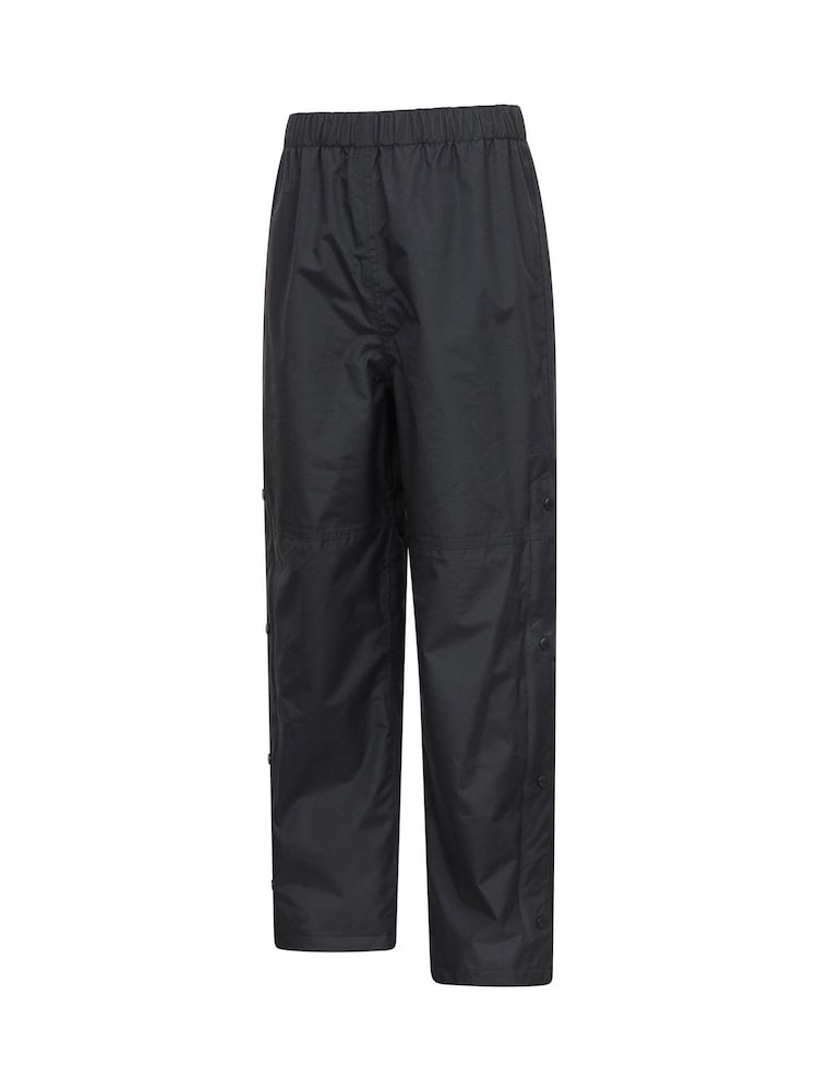 Mountain Warehouse Black Downpour Waterproof Trousers - Image 2 of 6