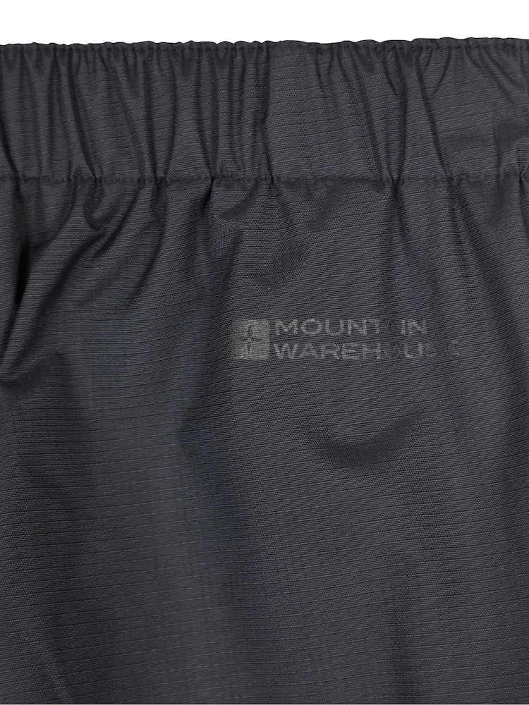 Mountain Warehouse Black Downpour Waterproof Trousers - Image 6 of 6
