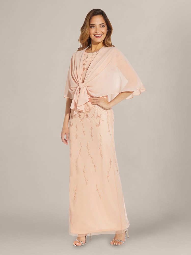 chiffon cover up dress Women's Bleu Rod Beattie Wild and Free Chiffon Cover-Up Dress size Large