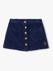 Hatley Blue Patriot Blue A-Line Corduroy Skirt - Image 1 of 3
