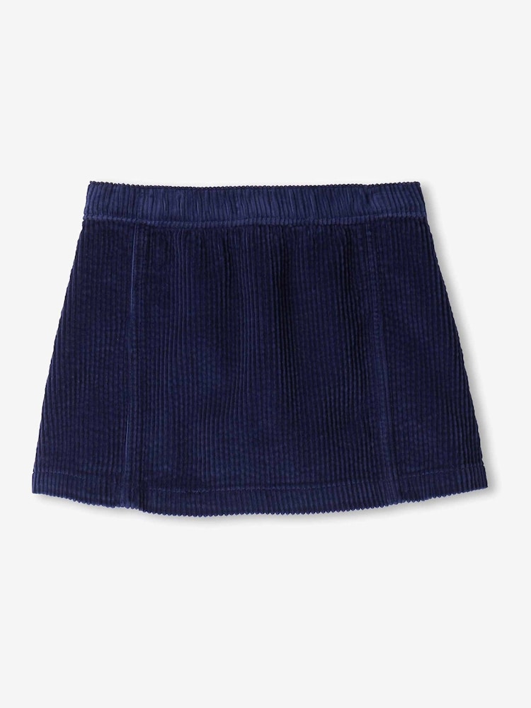 Hatley Blue Patriot Blue A-Line Corduroy Skirt - Image 2 of 3