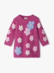 Hatley Pink Floral Clusters Furry Dress - Image 1 of 1