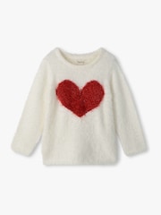 Hatley Red Heart Everywhere Jumper - Bilde 1 av 3