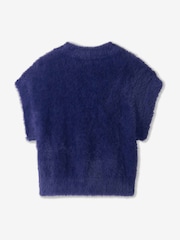 Hatley Blue Flower Everywhere Jumper Vest - Image 2 of 3