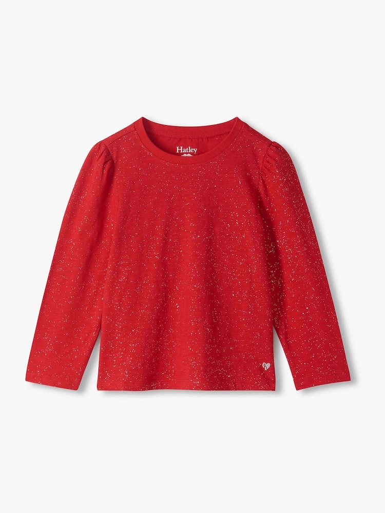 Hatley Red Hot Melt Long Sleeve T-Shirt - صورة 1 من 2