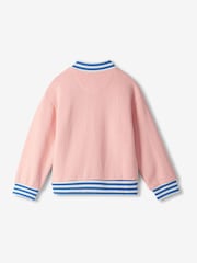 Hatley Pink Blossom Varsity Bomber Jacket - Image 3 of 4