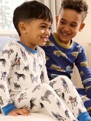 Hatley Natural Bandana Dogs Pyjamas Set - Image 1 of 4