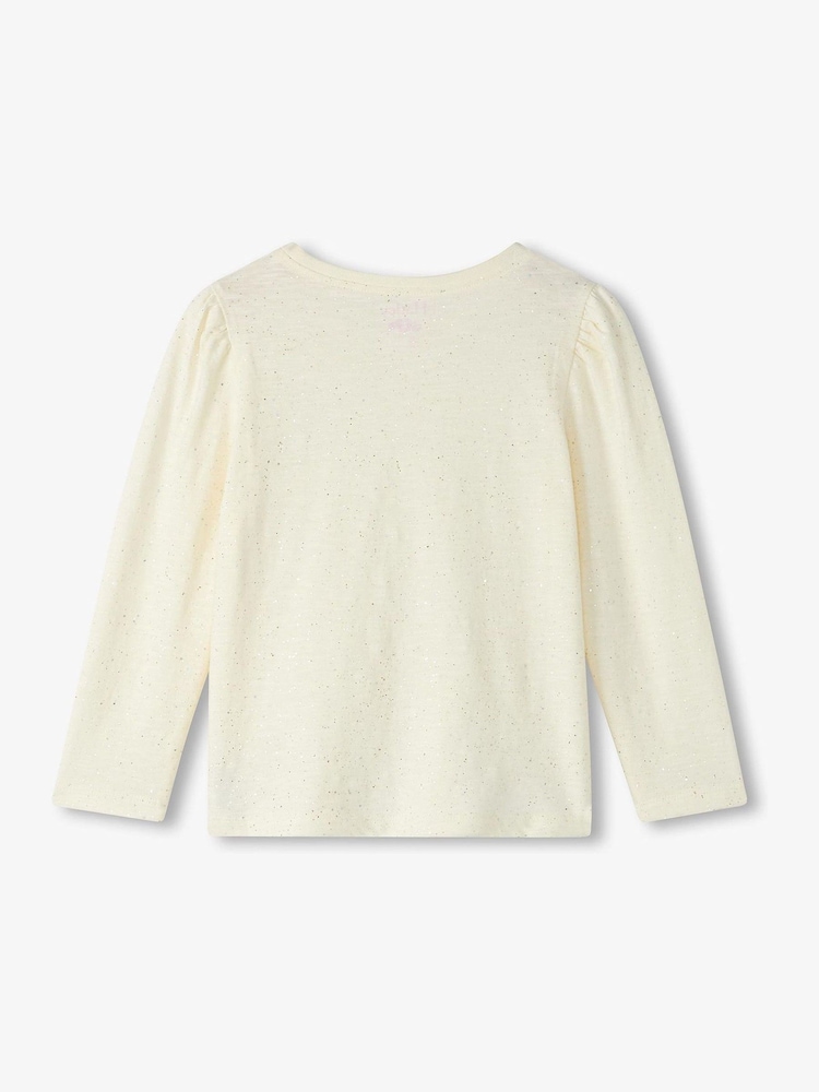 Hatley Natural Silver Hot Melt Puff Tee Shirt - Image 2 of 2