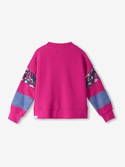 Hatley Pink Very Berry Mix Match Pullover Jumper - Image 2 of 3