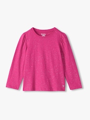 Hatley Pink Very Berry Hot Melt Long Sleeve T-Shirt - Image 1 of 3