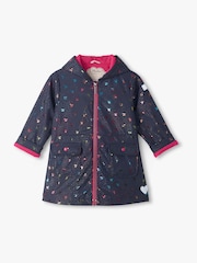 Hatley Rainbow Foil Cherry Raincoat - Image 3 of 4