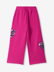 Hatley Pink Very Berry Wide Leg Track Joggers - Image 2 of 3