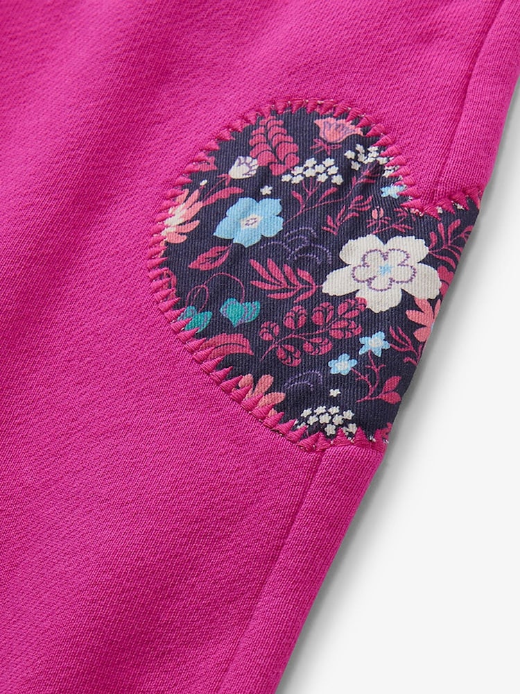 Hatley Pink Very Berry Wide Leg Track Joggers - Image 3 of 3