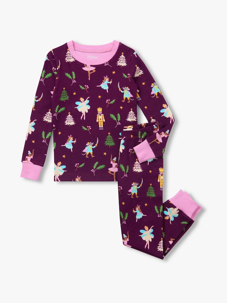 Hatley Nutcracker Cotton Rib Pyjamas Set - Image 1 of 3