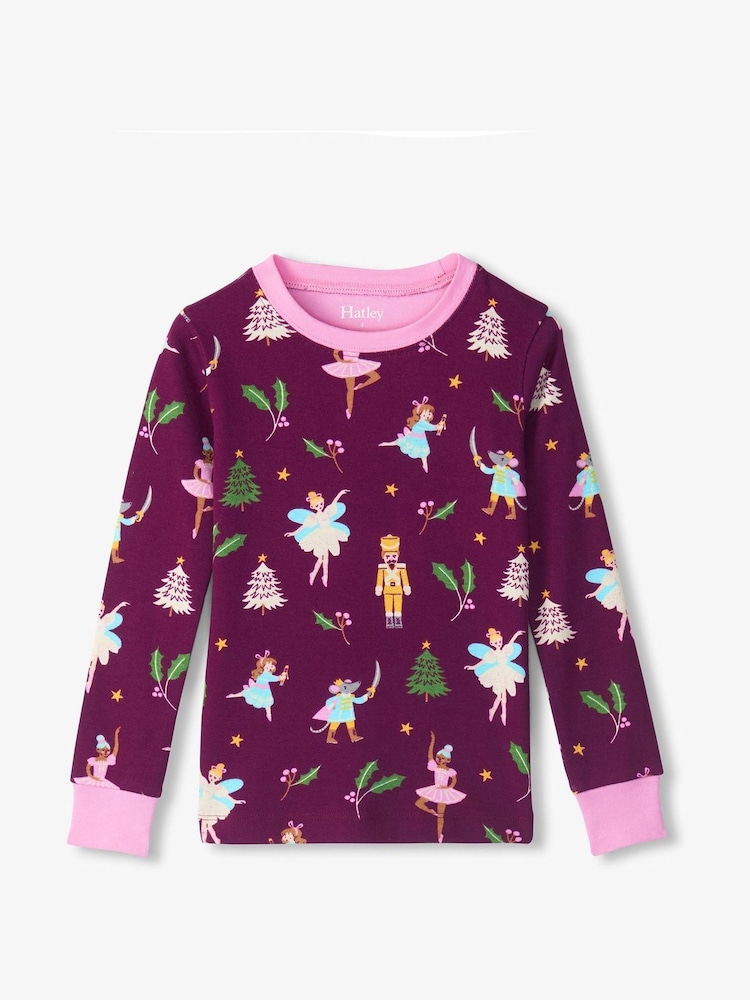 Hatley Nutcracker Cotton Rib Pyjamas Set - Image 2 of 3