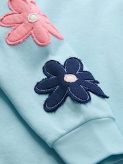 Camisola folgada Hatley Cool Blue Floral - Imagem 4 de 4