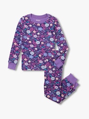 Hatley Tiny Flowers Cotton Rib Pyjama Set - תמונה 2 מתוך 4