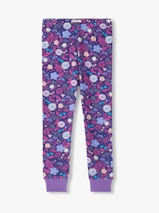 Hatley Tiny Flowers Cotton Rib Pyjama Set - תמונה 4 מתוך 4