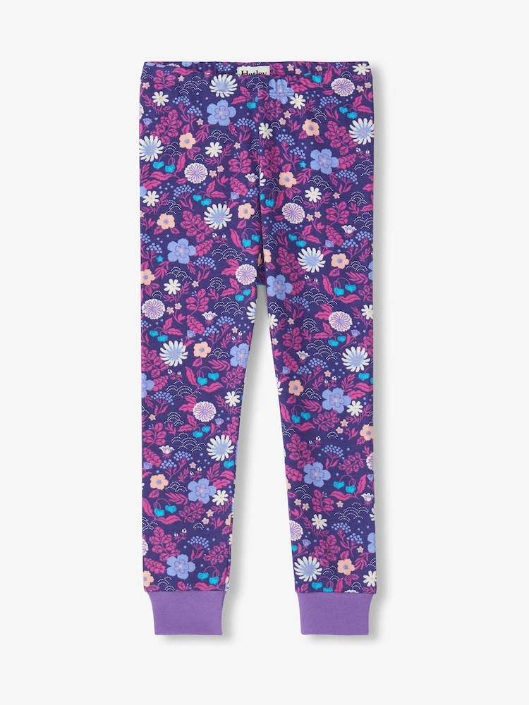 Hatley Tiny Flowers Cotton Rib Pyjama Set - תמונה 4 מתוך 4 Hatley Tiny Flowers Cotton Rib Pyjama Set - תמונה 4 מתוך 4