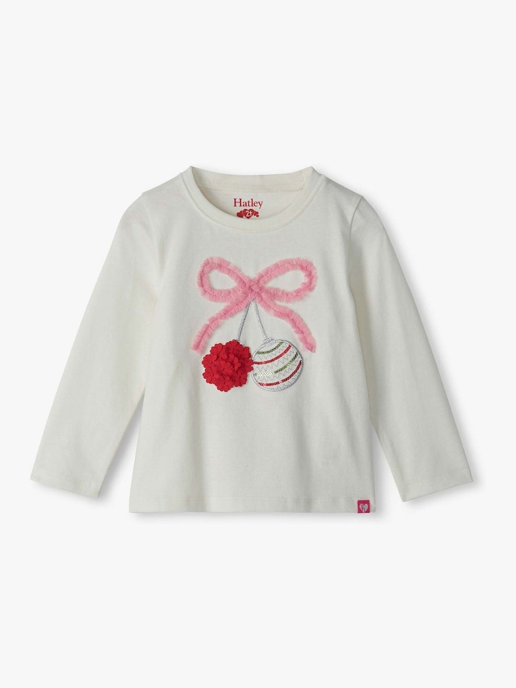 Футболка с бантом и сборками на спине Hatley - Изображение 1 3