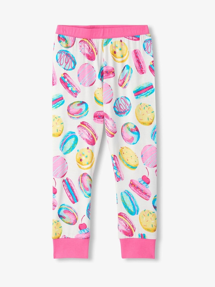 Hatley White Macaron Pyjamas Set - Image 4 of 4 Hatley White Macaron Pyjamas Set - Image 4 of 4