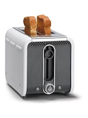 Dualit White 2 Slot Studio Toaster - Image 2 of 6