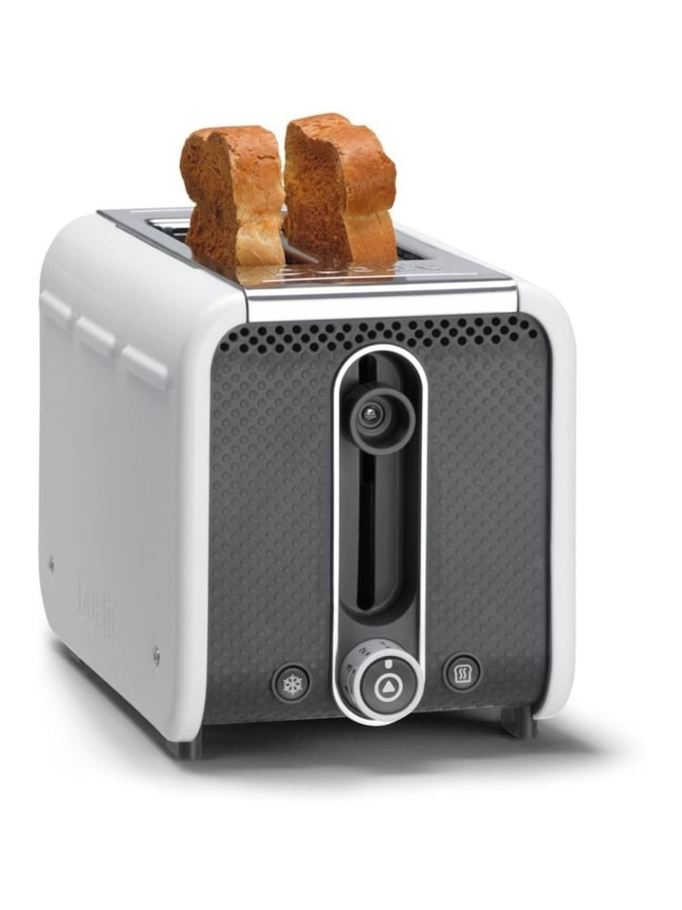 Dualit White 2 Slot Studio Toaster - Image 2 of 6 Dualit White 2 Slot Studio Toaster - Image 2 of 6