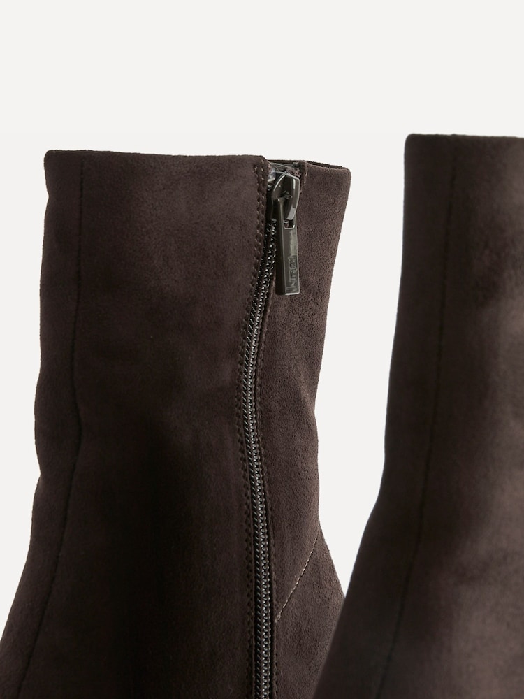 Linzi Brown Gallery Wedge Heel Ankle Boots - Image 5 of 5 Linzi Brown Gallery Wedge Heel Ankle Boots - Image 5 of 5