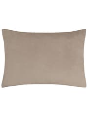 Riva Paoletti Natural Keela Cut Velvet Cushion - Image 2 of 4