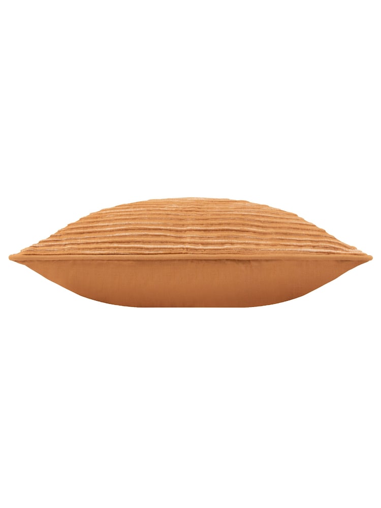 Yard Pecan Cove Ribbed 100% Cotton Cushion - Image 3 of 4