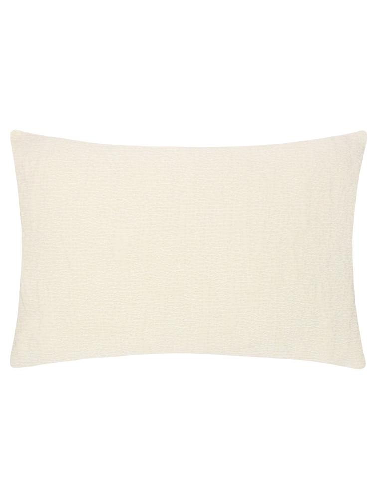 Yard Natural Osaka Chenille Cushion - Image 1 of 2 Yard Natural Osaka Chenille Cushion - Image 1 of 2