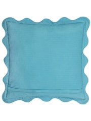 Furn Orangeade 100% Cotton Crustaceans Scalloped Cushion - Image 2 of 4