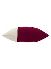 Furn Cherry Coba Washed Velvet Cushion - Image 2 of 3
