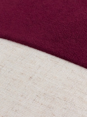 Furn Cherry Coba Washed Velvet Cushion - Image 3 of 3