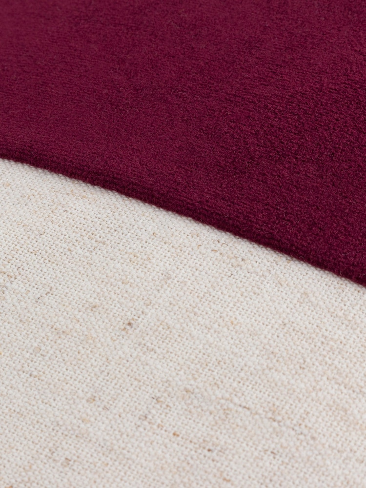 Furn Cherry Coba Washed Velvet Cushion - Image 3 of 3