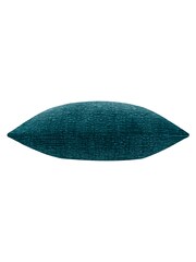 Yard Petrol Osaka Chenille Cushion - Image 2 of 3