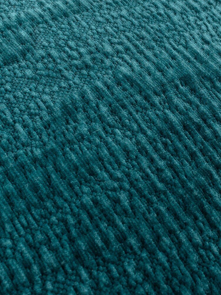 Yard Petrol Osaka Chenille Cushion - Image 3 of 3 Yard Petrol Osaka Chenille Cushion - Image 3 of 3