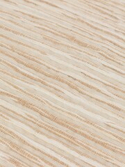 Yard Natural Cove Ribbed 100% Cotton Cushion - صورة 6 من 6