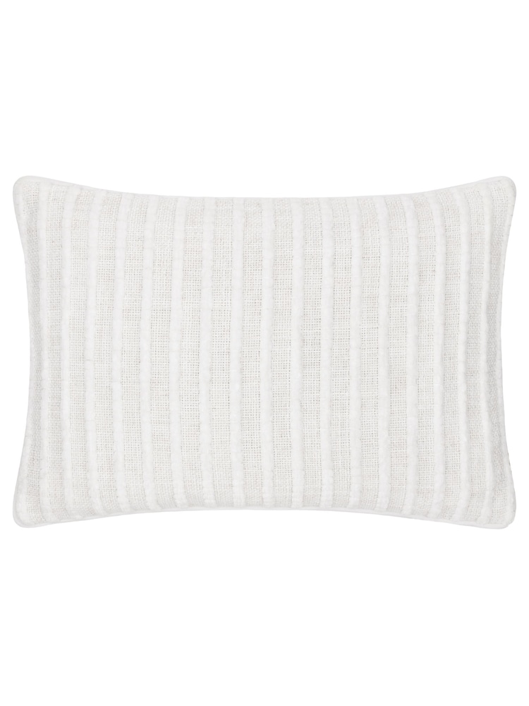 furn. Milk Giyla Chenille Cushion - Image 1 of 3