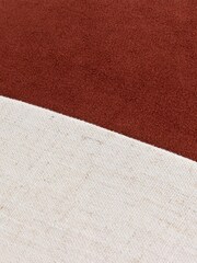 Furn Brick Coba Washed Velvet Cushion - Image 3 of 3