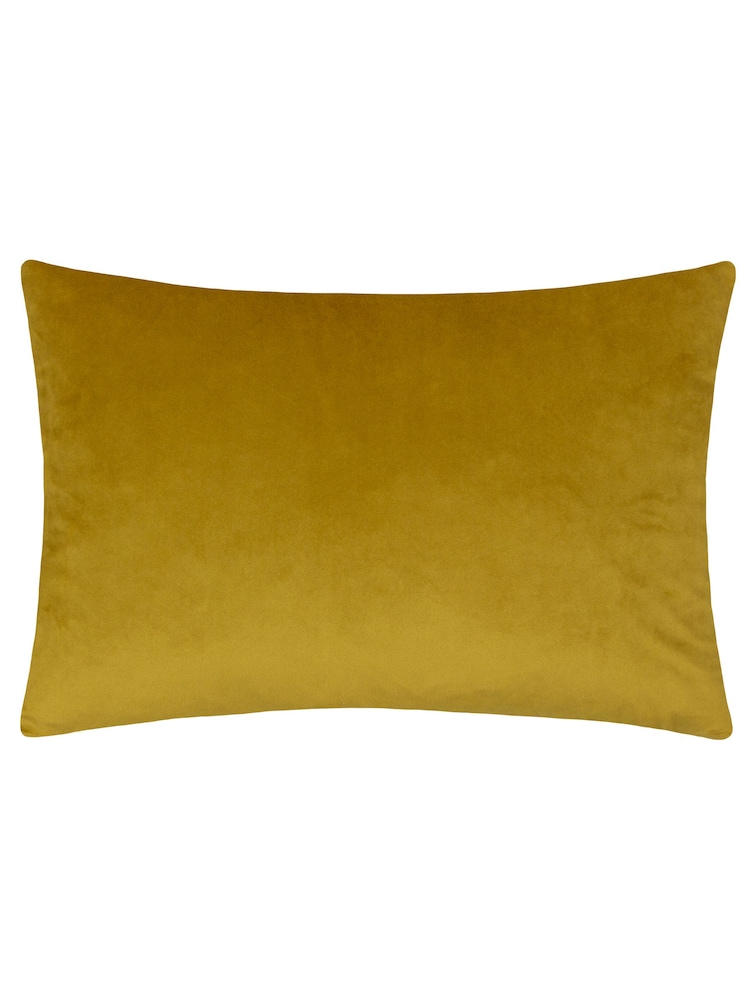 Riva Paoletti Pink Avo Green Keela Cut Velvet Cushion - Image 2 of 4