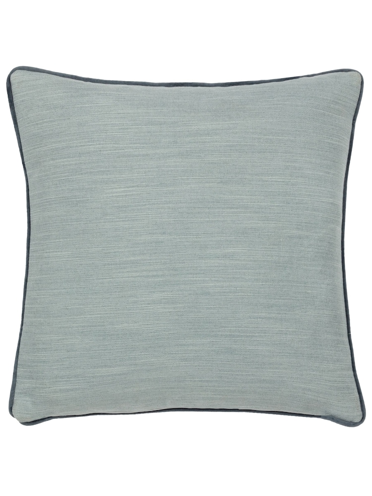 Evans Lichfield Multicolour Salcombe Scallop Piped Cushion - Image 4 of 5