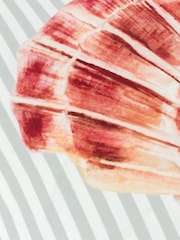 Evans Lichfield Multicolour Salcombe Scallop Piped Cushion - Image 5 of 5