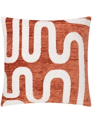 HÖEM Bronze Vardan Chenille Jacquard Cushion - Image 2 of 6