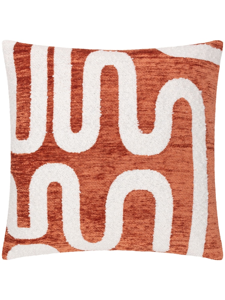 HÖEM Bronze Vardan Chenille Jacquard Cushion - Image 2 of 6