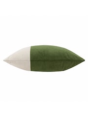 Furn Olive Coba Washed Velvet Cushion - Image 2 of 3