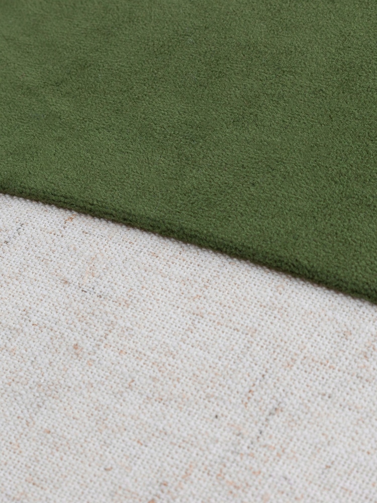 Furn Olive Coba Washed Velvet Cushion - Image 3 of 3