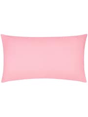 Furn Pink 100% Cotton Sunday Embroidered Cushion - Image 3 of 5