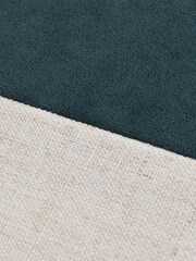 Furn Slate Blue Coba Washed Velvet Cushion - Image 3 of 3